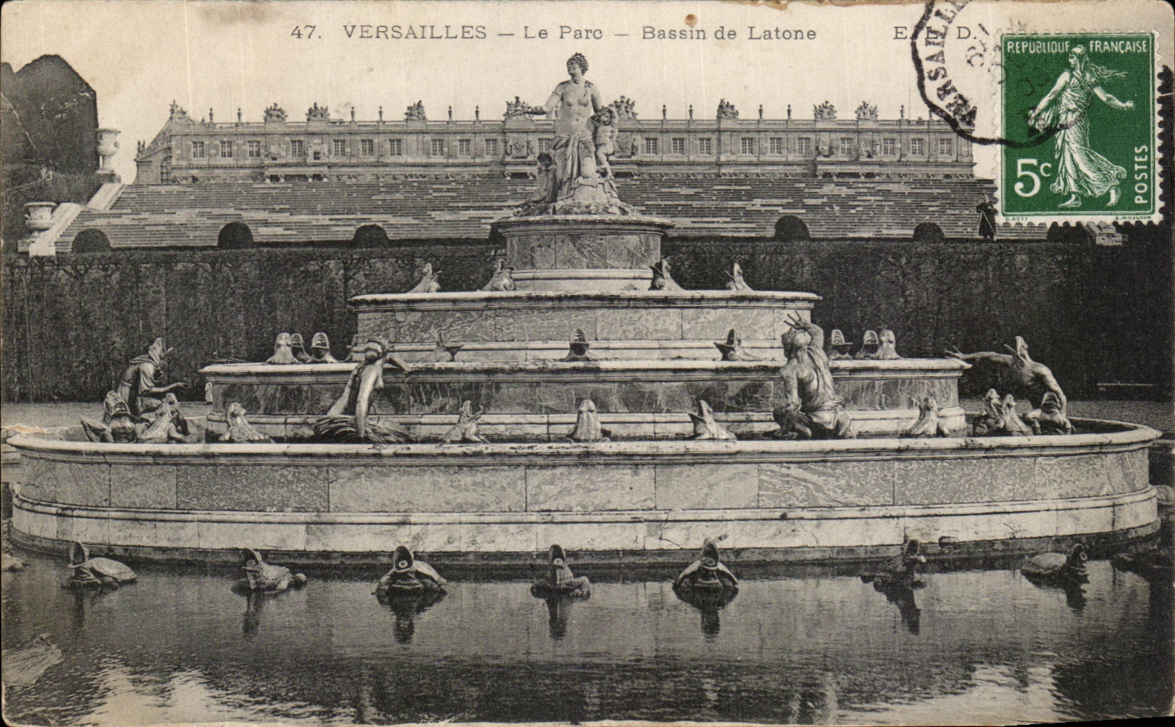 CPA Versailles Le Parc Bassin de Latone