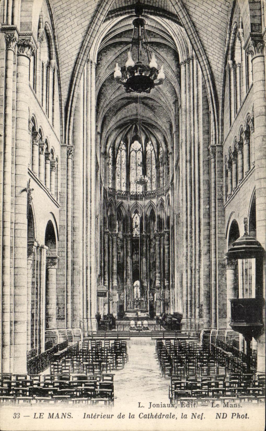CPA Interior Mans of the Cathedral the Nave