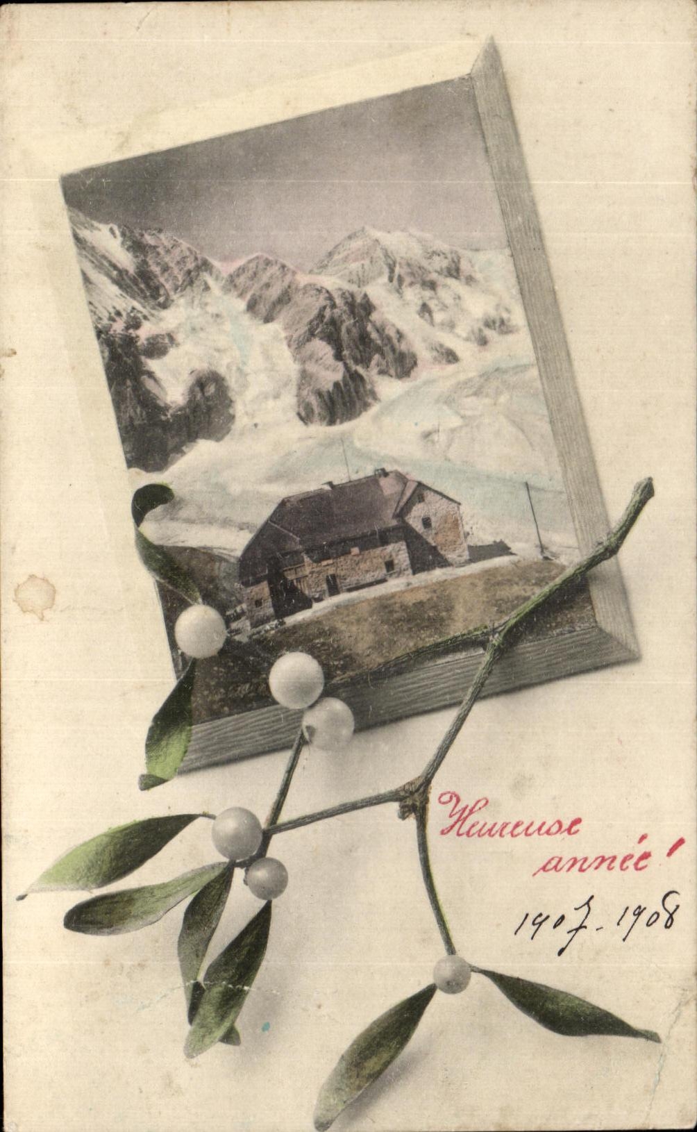 CPA Fantaisie Bonne annee