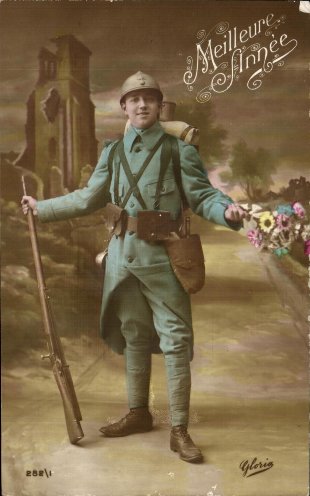 CPA Militaria Fantasy