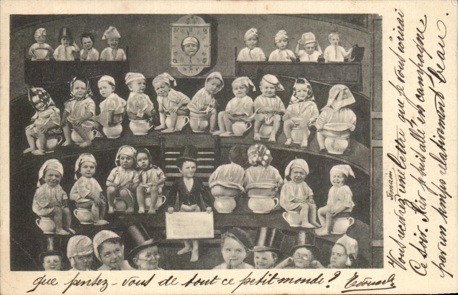 Bebes de los ninos de la fantasia de CPA