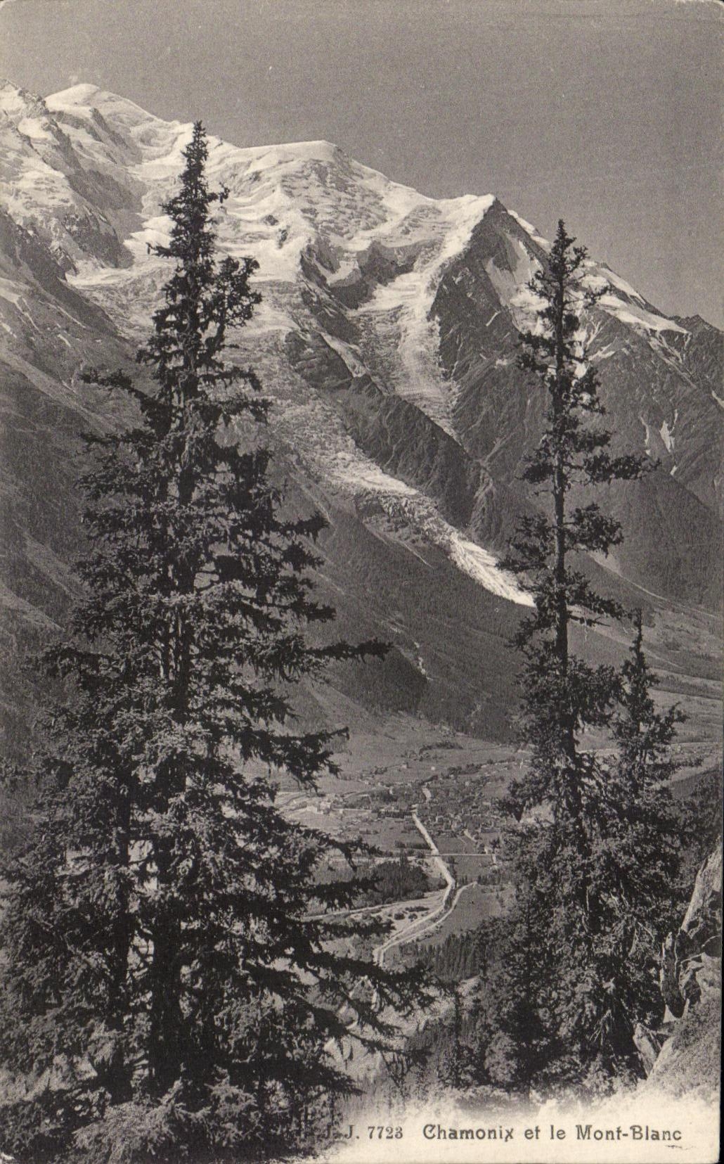 CPA Chamoinx and Mont Blanc