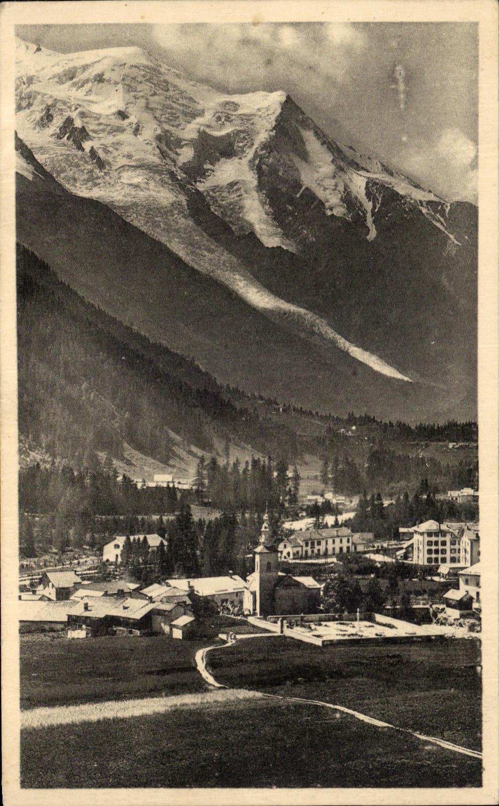 CPA Argentieres View the Mount Blanc