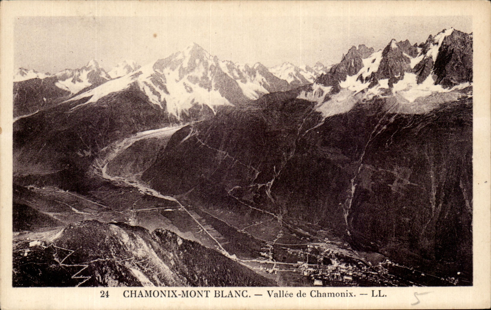 CPA Chamonix Mont Blanc Valley of Chamonix