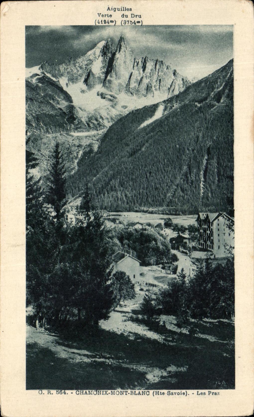 CPA Chamonix Mont Blanc Praz