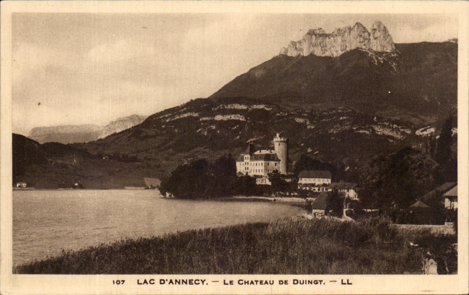 CPA Lake Annecy the Castle De Duingt