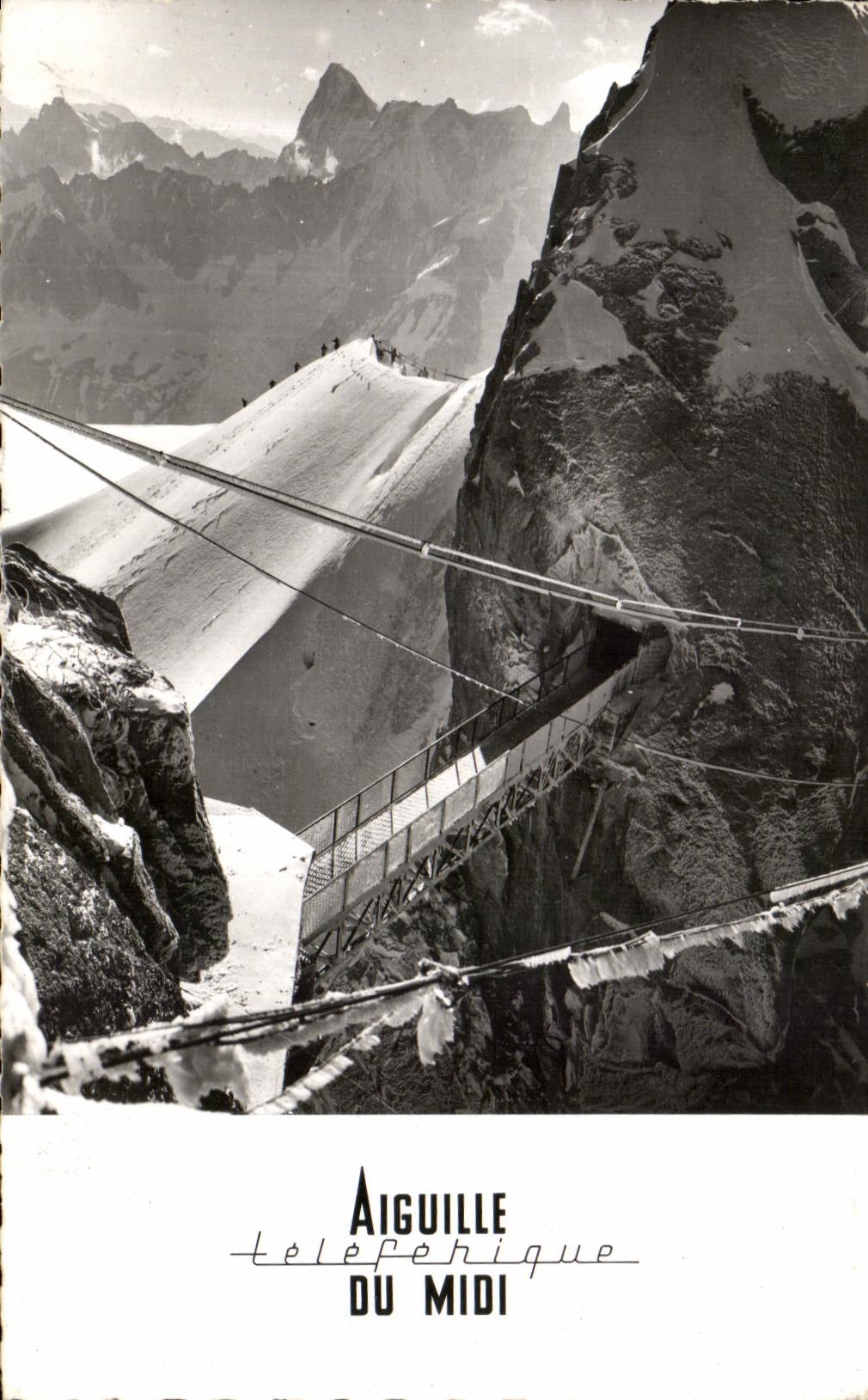 CPA Funicular Chamonix Mont Blanc of the Needle of the South