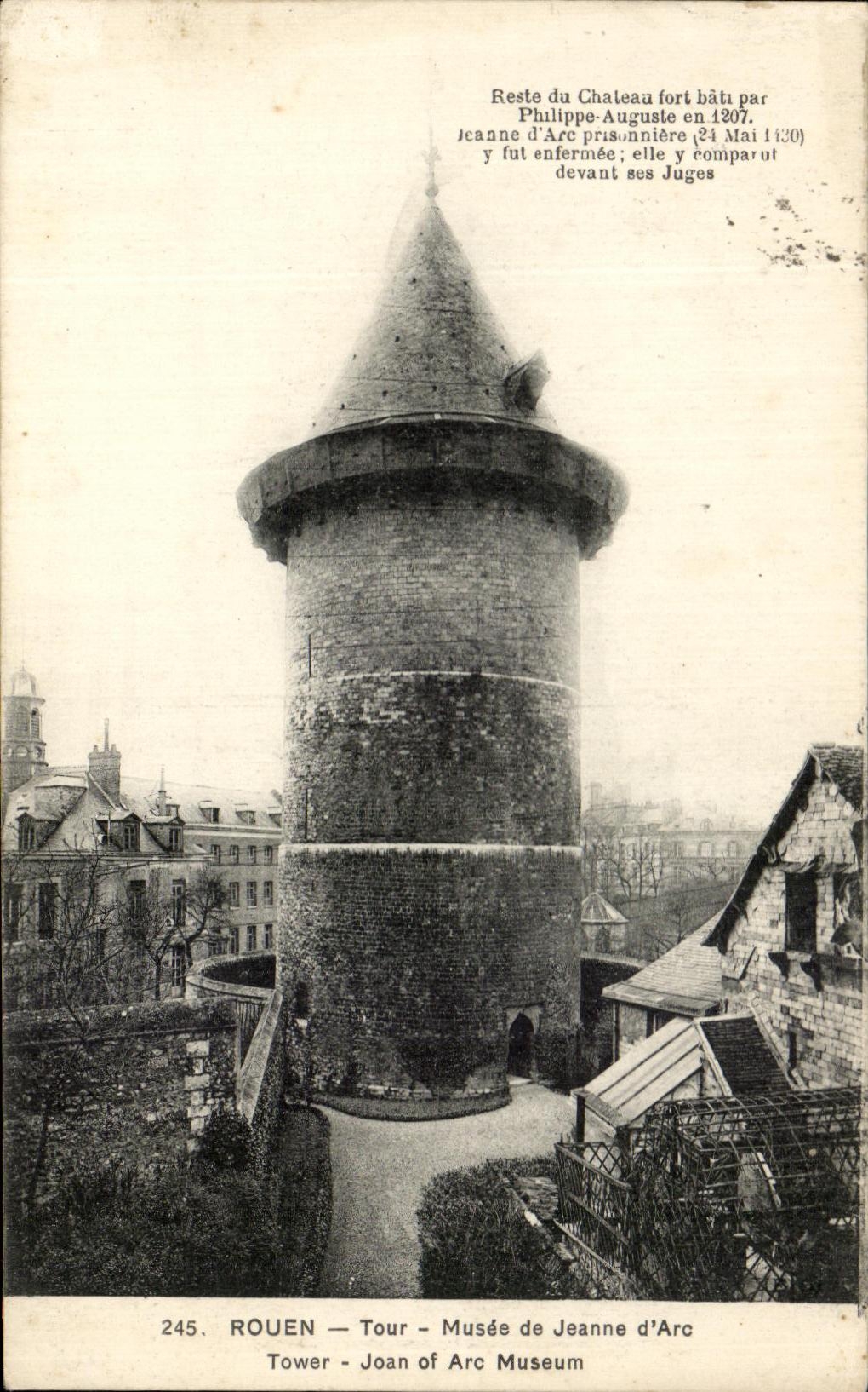 CPA Rouen Turn Museum Of Jeanne D' Arc