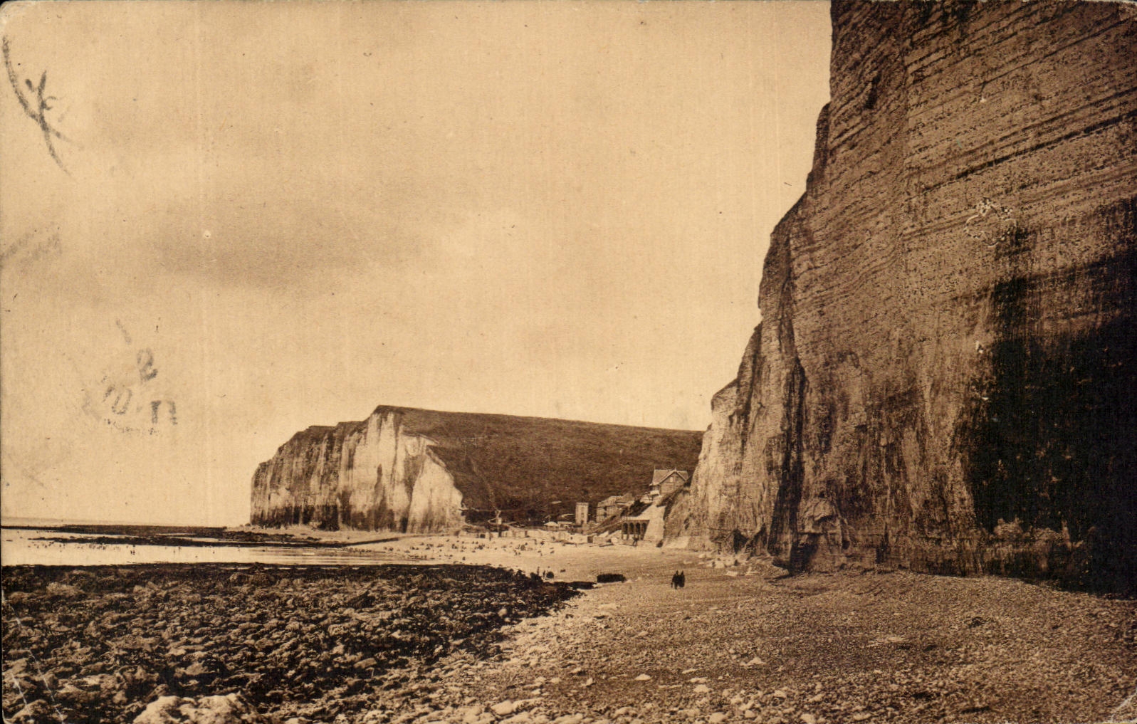 CPA Petites Dalles Perspectives des Falaises 
