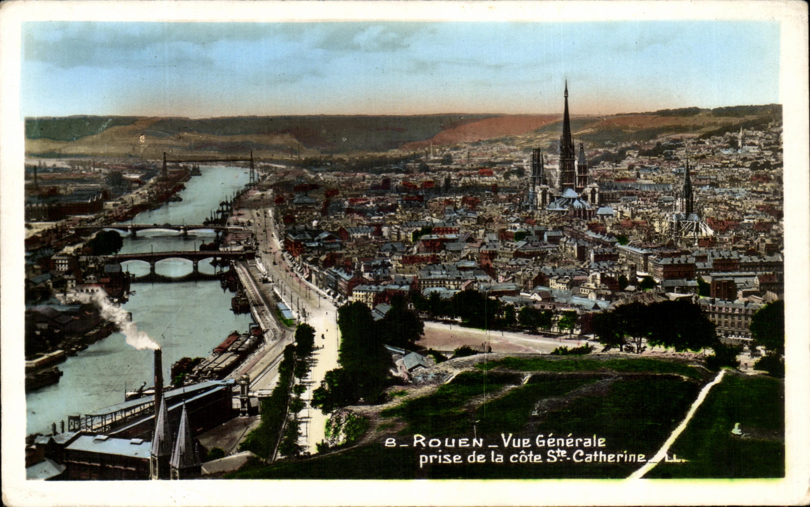 CPA Rouen View taken of the Dimension co Catherine