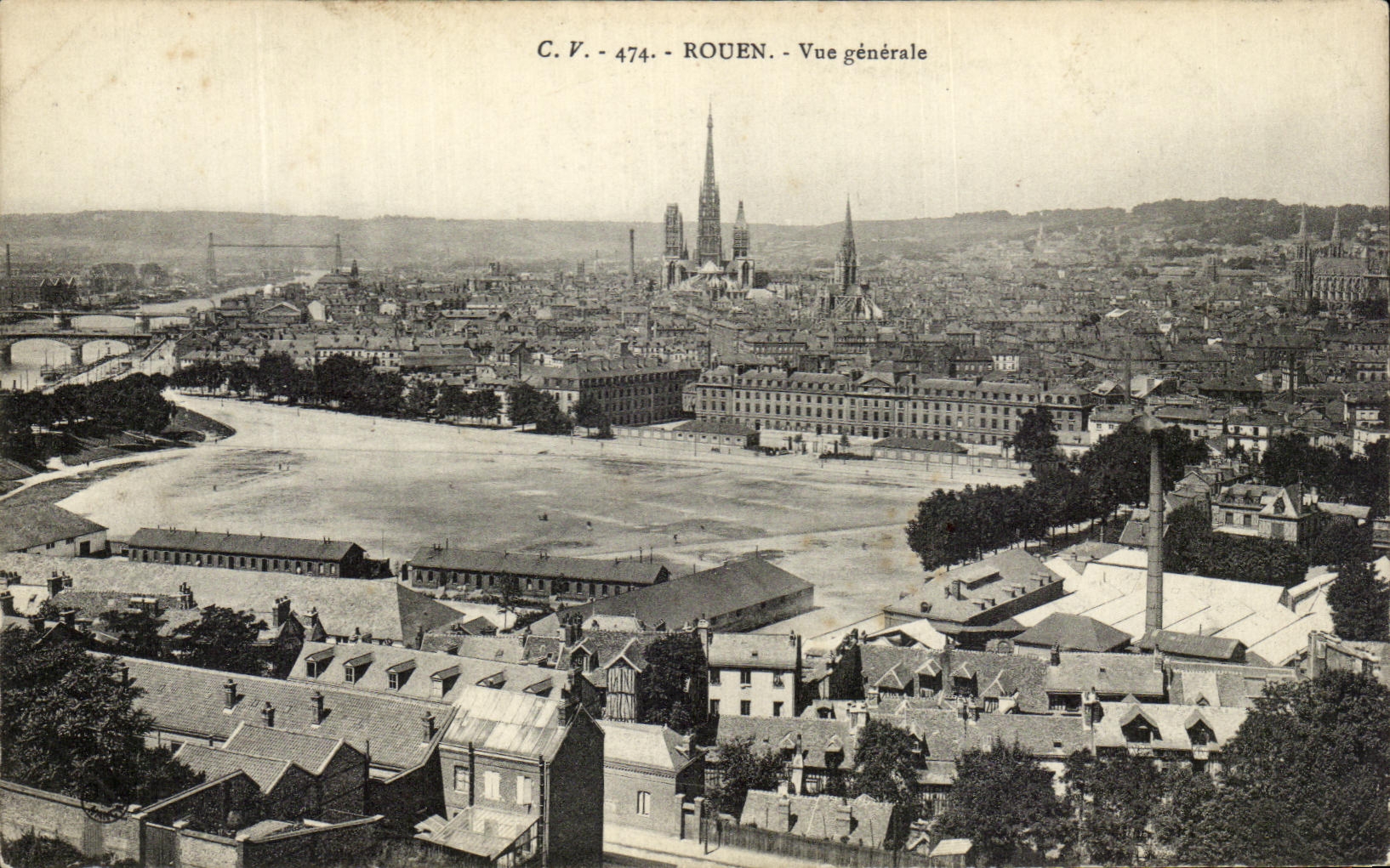 CPA Rouen View