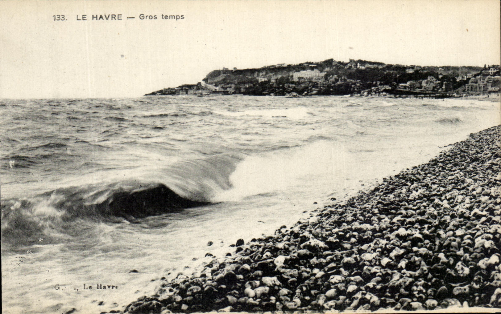 CPA Le Havre heavy weather