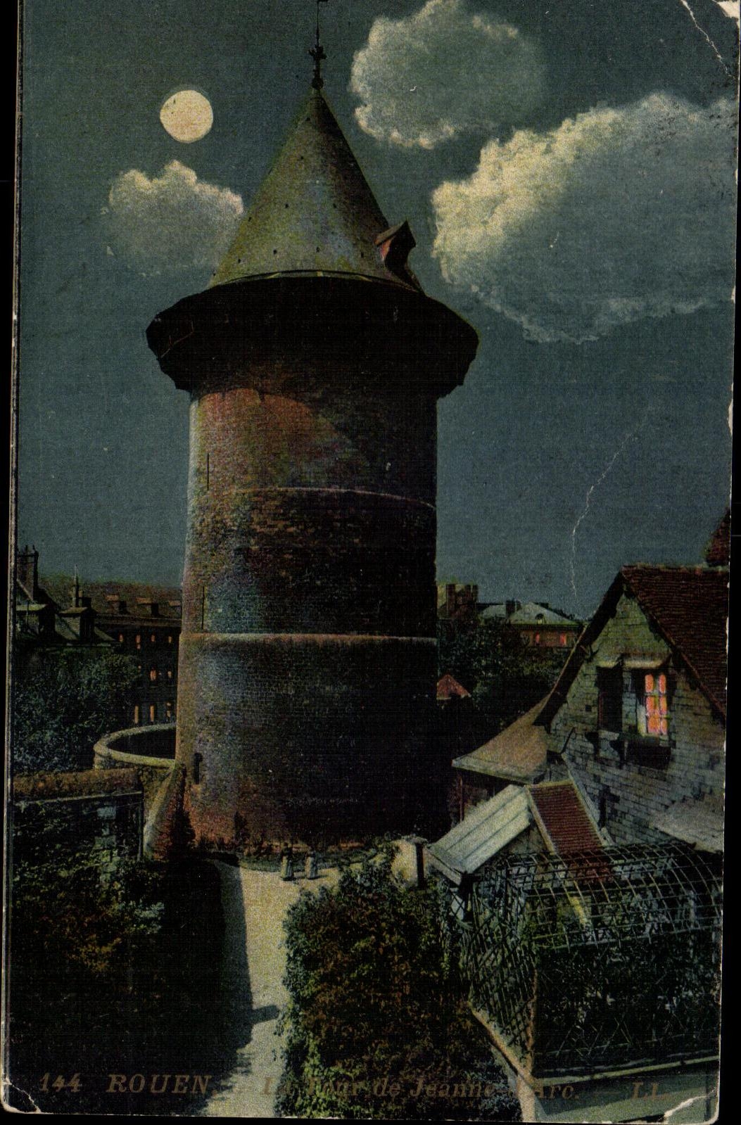 CPA Rouen the tower of Jeanne d' Arc