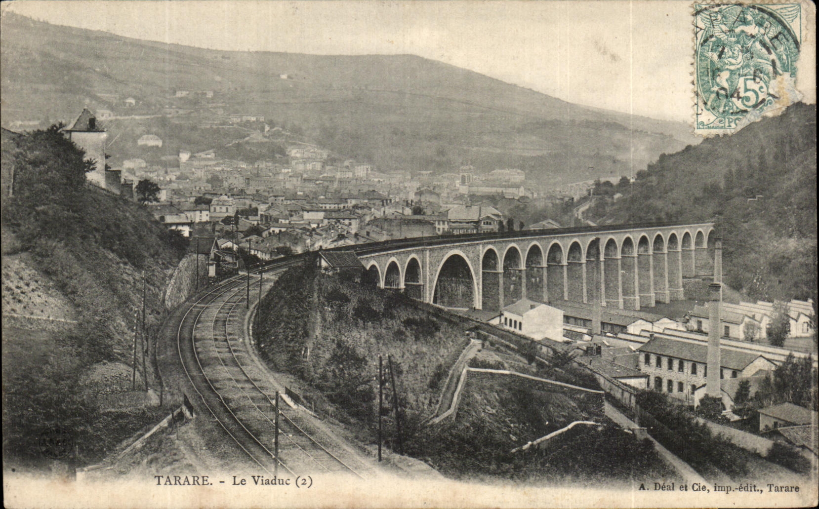 CPA Tarare Le Viaduc