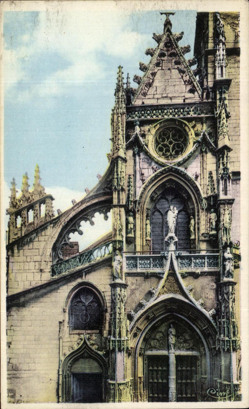 CPA Villefranche On the Saone the Church