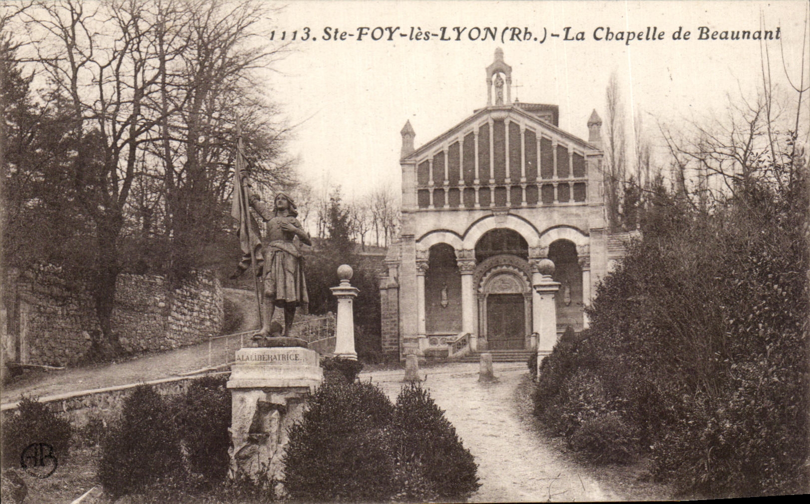 CPA co Foy Lyon La Chapelle De Beaunant