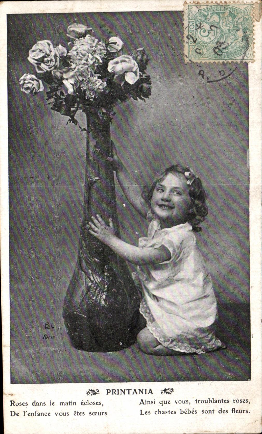 Nino de Printania de la fantasia de CPA