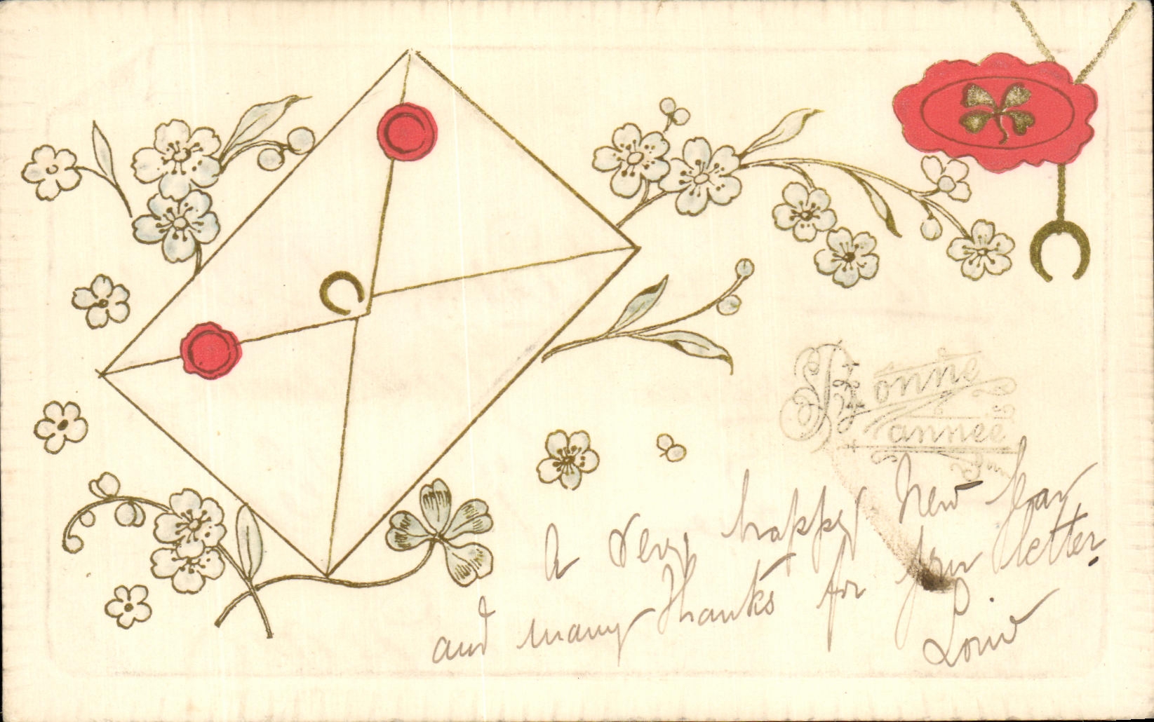 CPA Fantasy Letter flowers