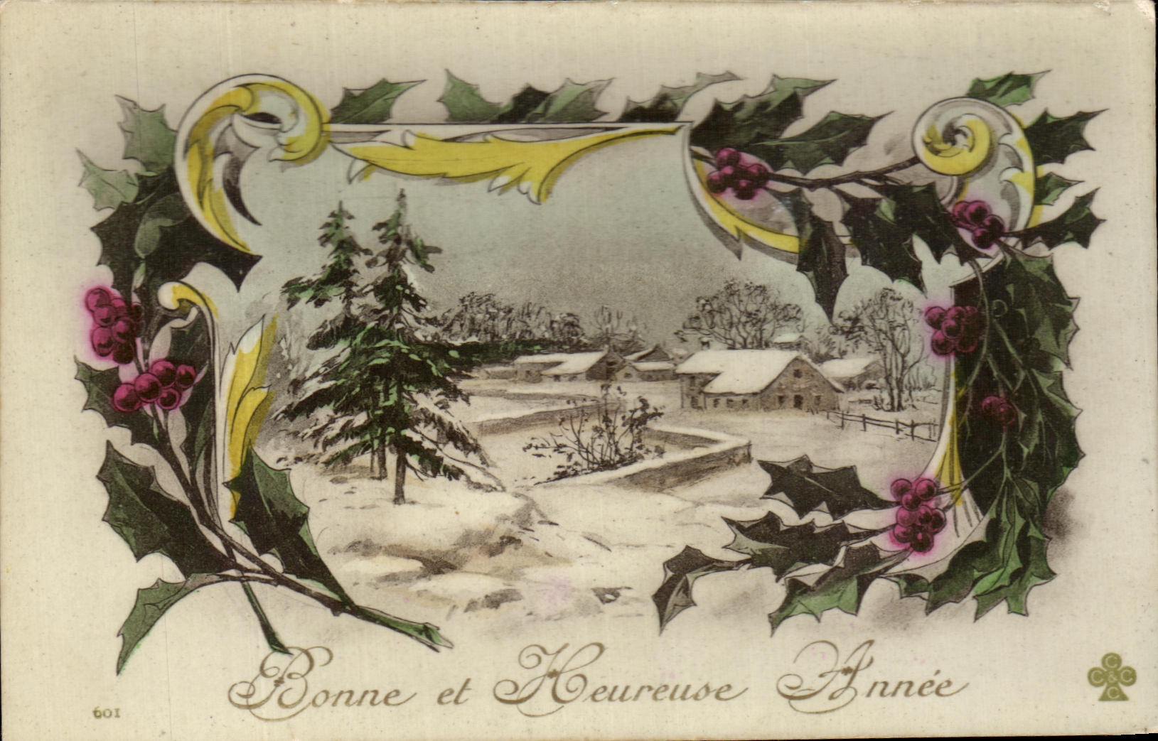 CPA Fantaisie Bonen annee