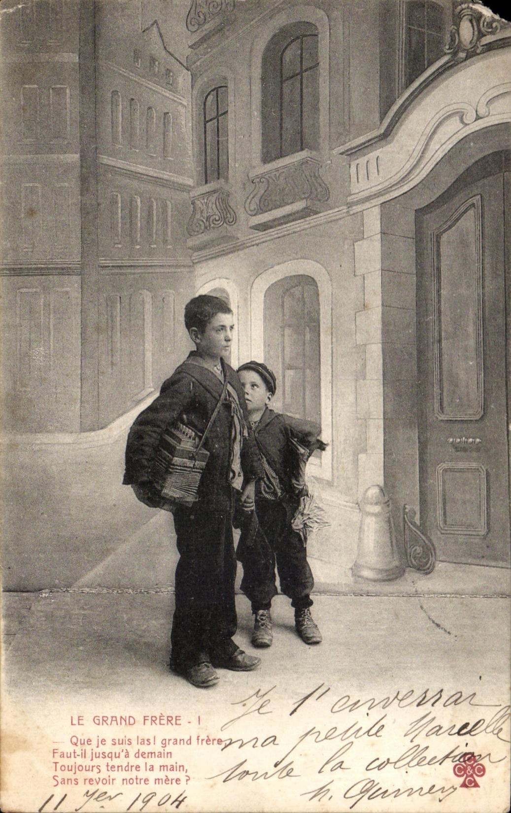 Nino de la fantasia de CPA el hermano mayor