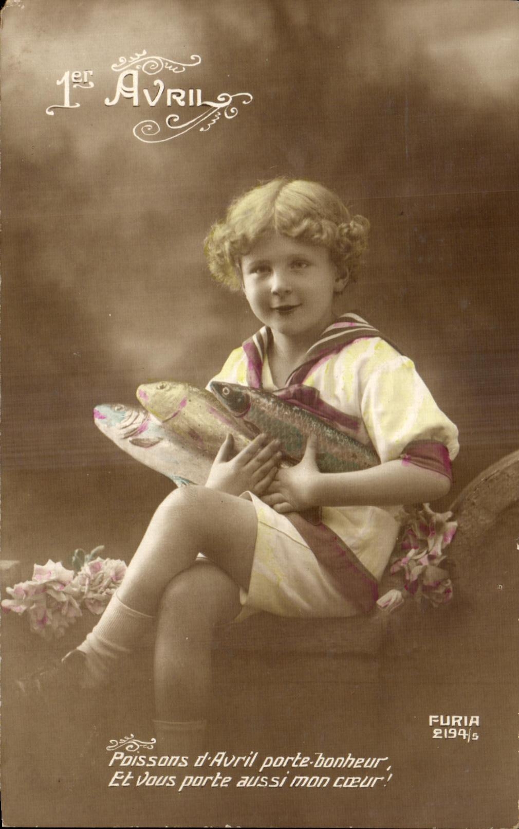 Nino de Poisson de la fantasia de CPA