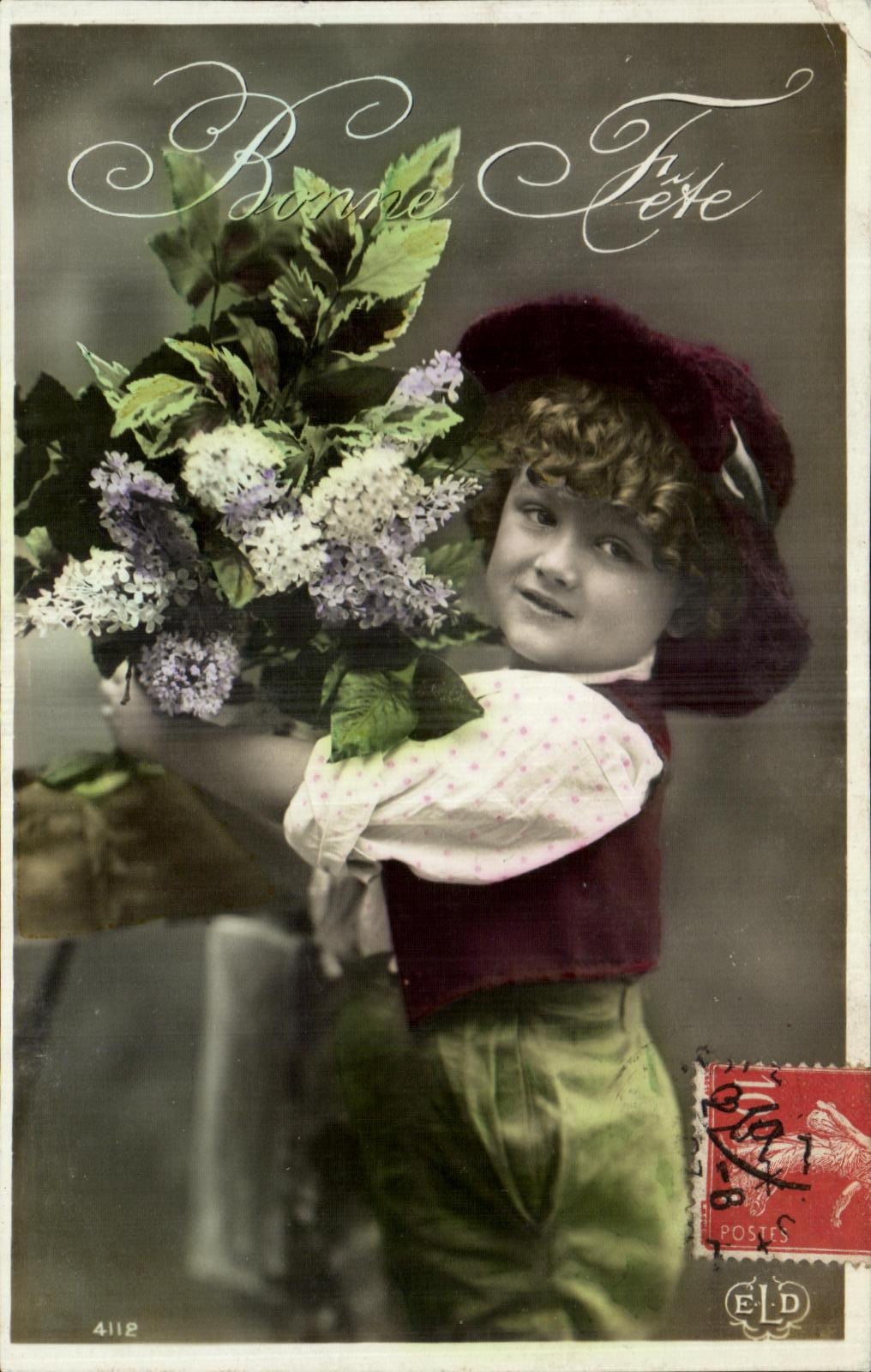 Muchacho del nino de la fantasia de CPA