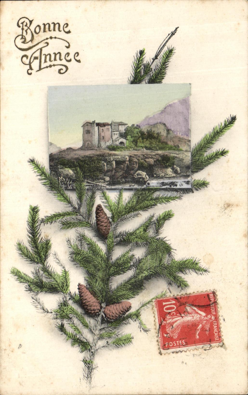 Paisaje de la fantasia de CPA