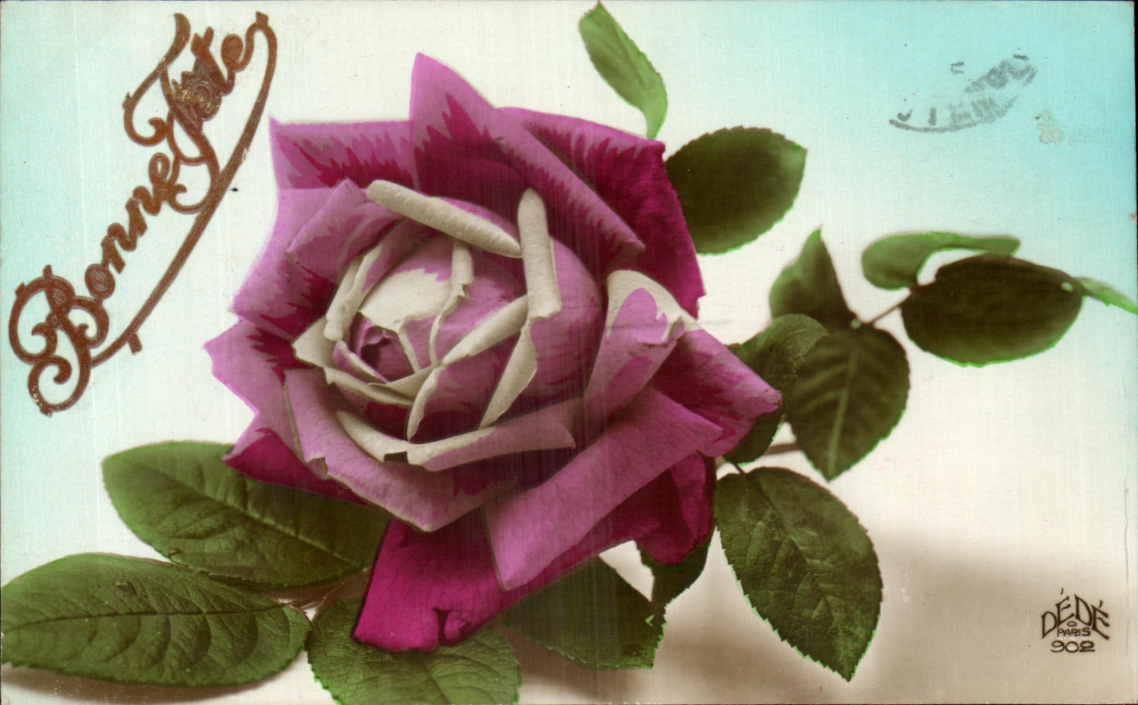 Flores de Rose de la fantasia de CPA