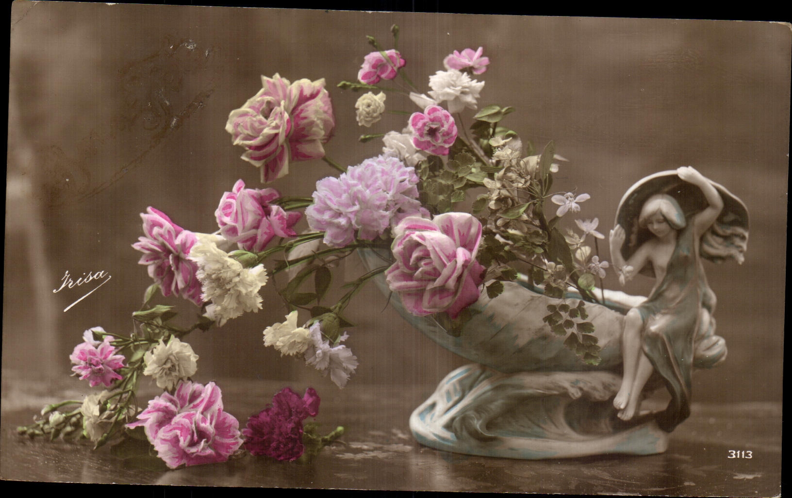 Flores de Santons de la fantasia de CPA