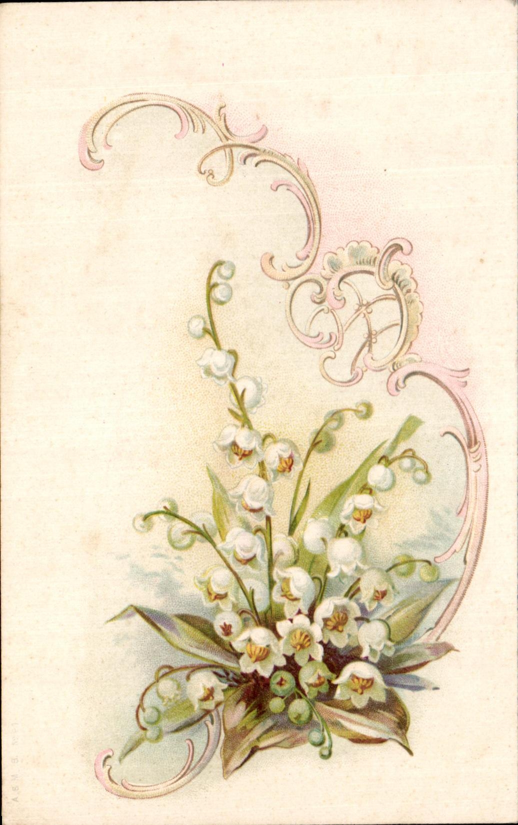 La fantasia de CPA florece el lirio de los valles