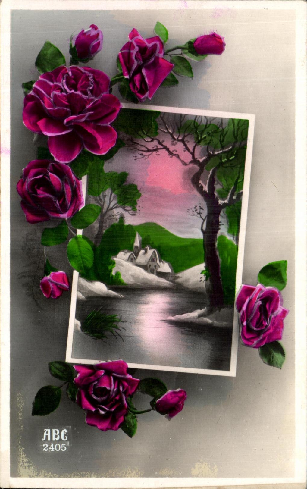 Flores de la fantasia de CPA