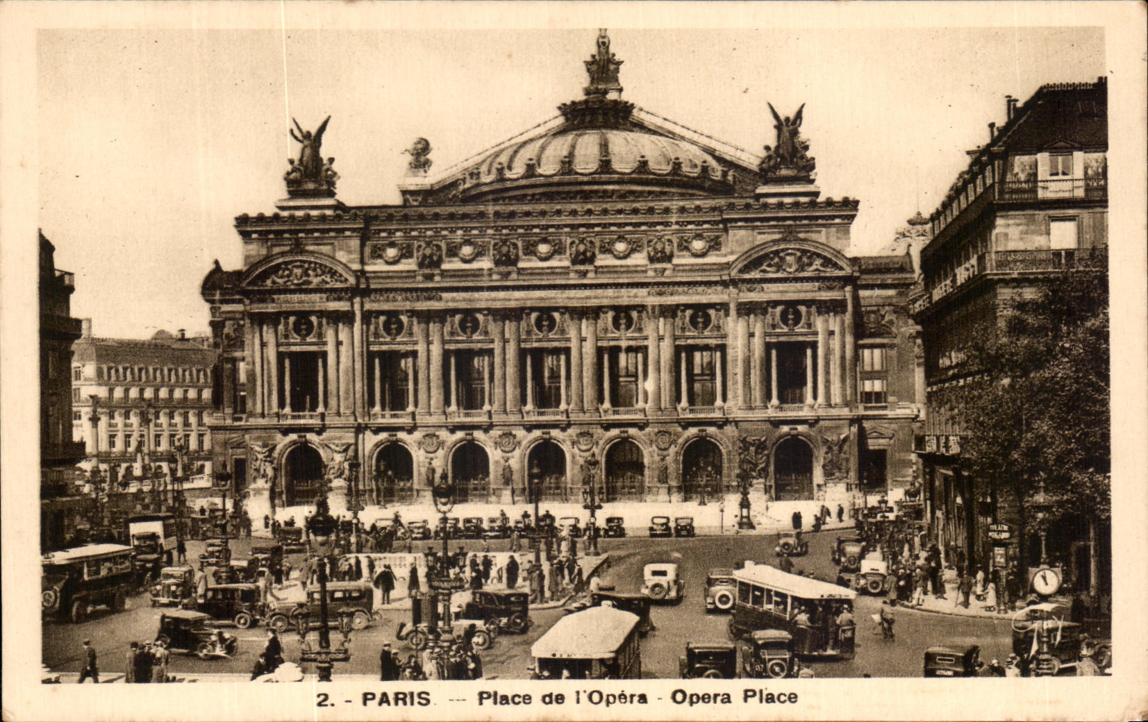 CPA Paris Places Opera