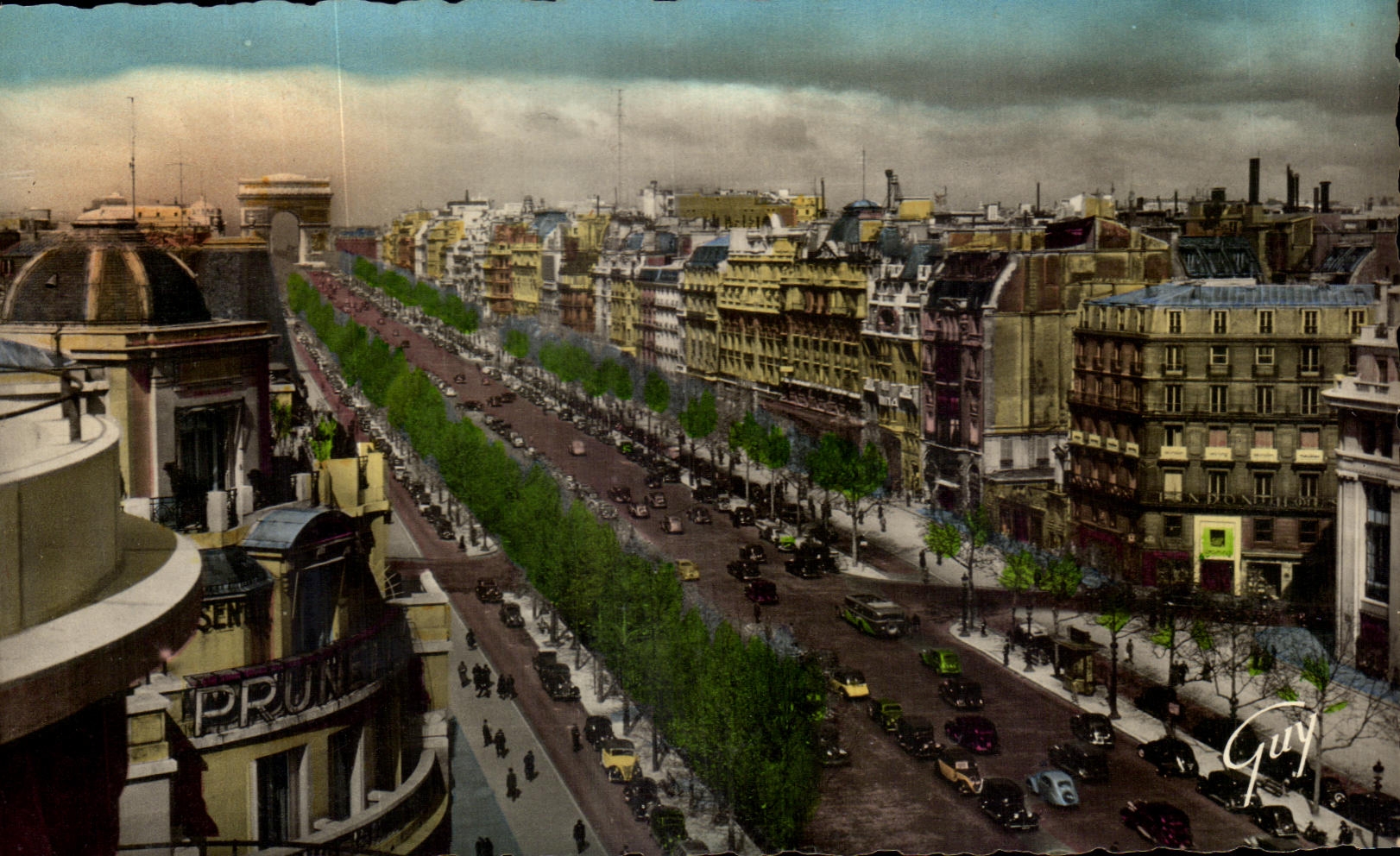 CPA Paris And Its Wonders Avenue Of the Champs Elysees