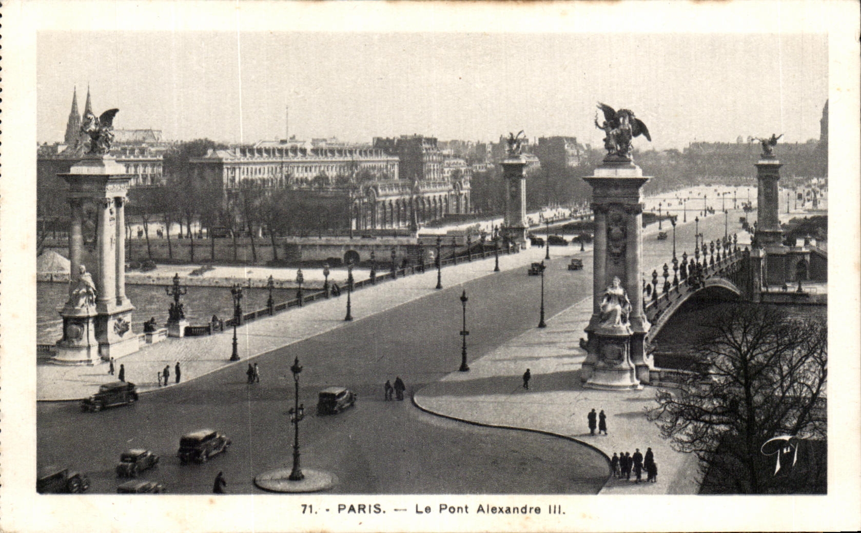 CPA Paris the Bridge Alexandre III
