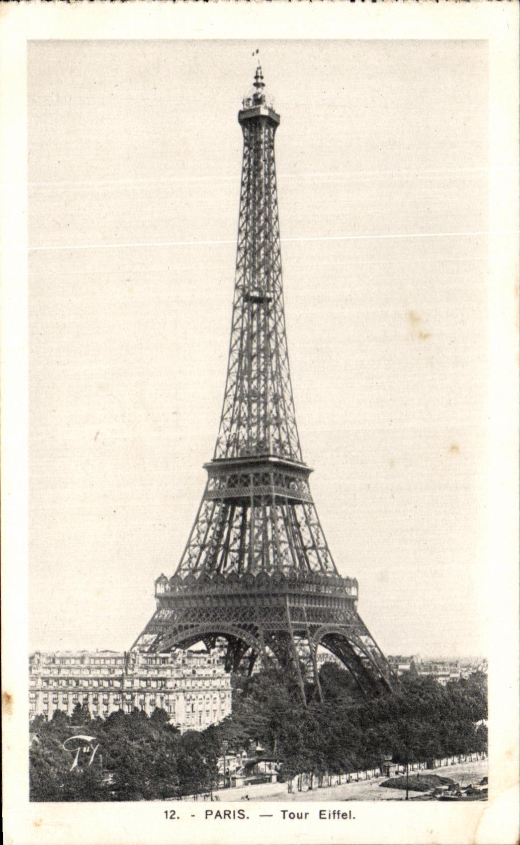 CPA Paris Tour Eiffel