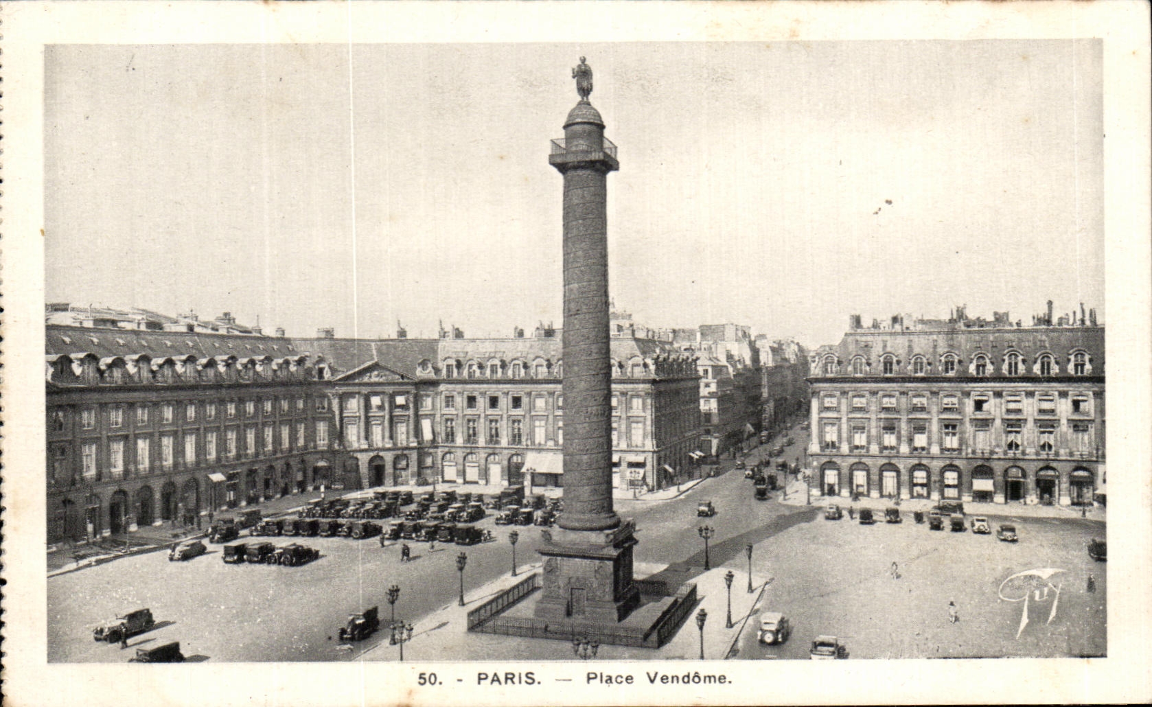 CPA Paris Places Vendome