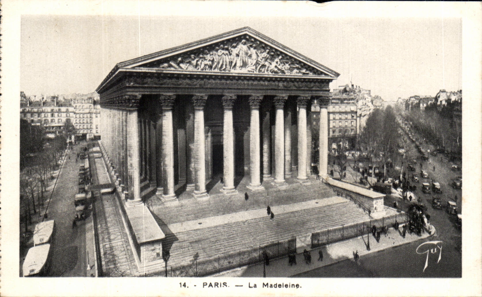 CPA Paris the Madeleine
