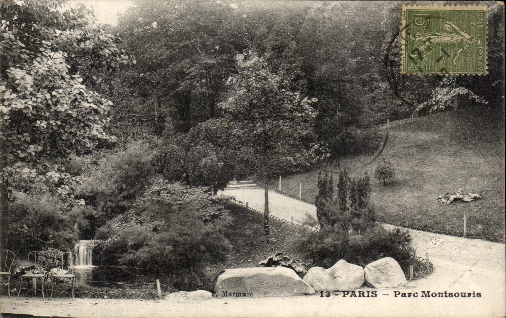 CPA Paris Montsouris Park