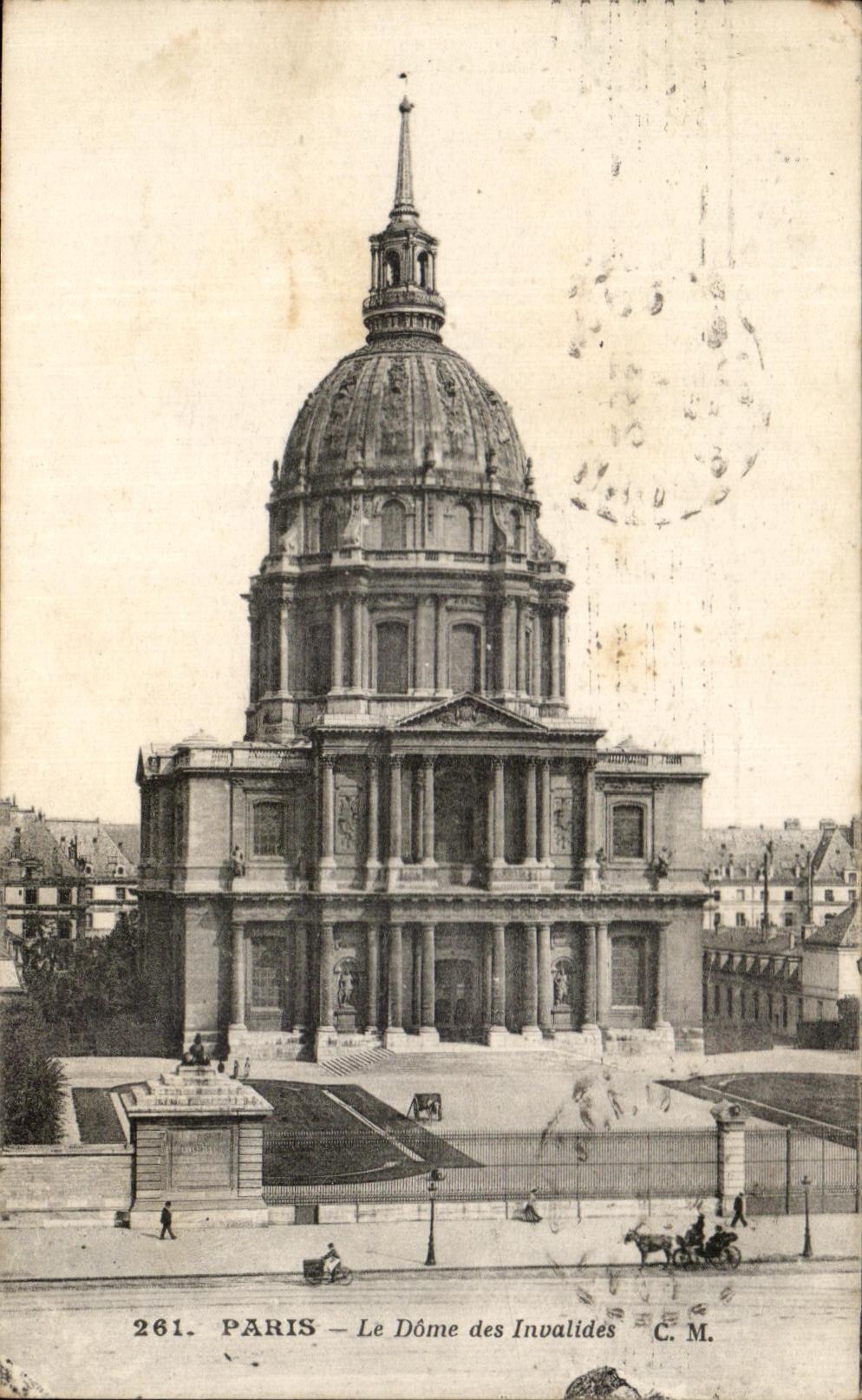 CPA Paris the Dome Of Invalides