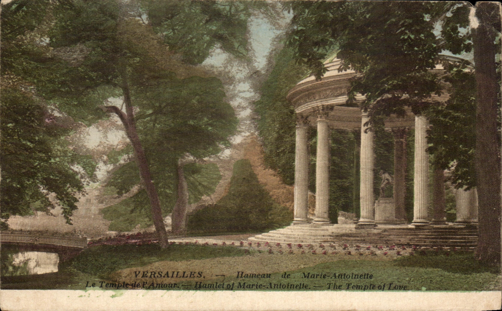 CPA Versailles Hameau De Marie Antoinette Le Temple de l'Amour