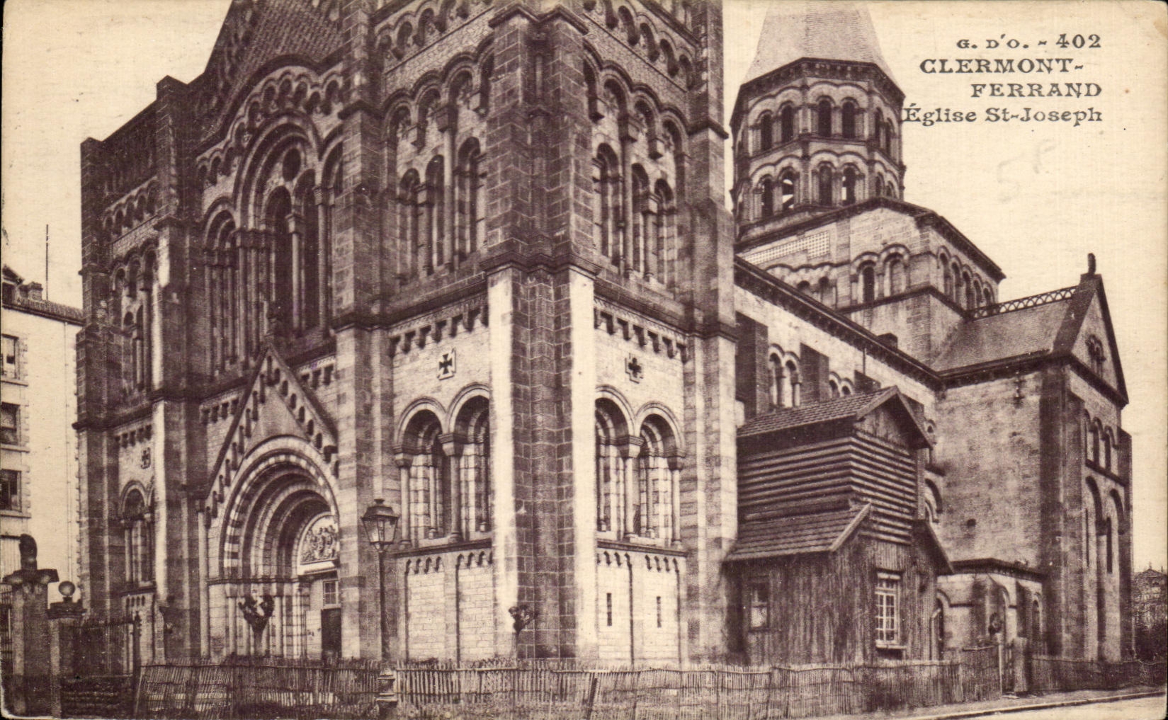 CPA Clermont Ferrand Church St Joseph