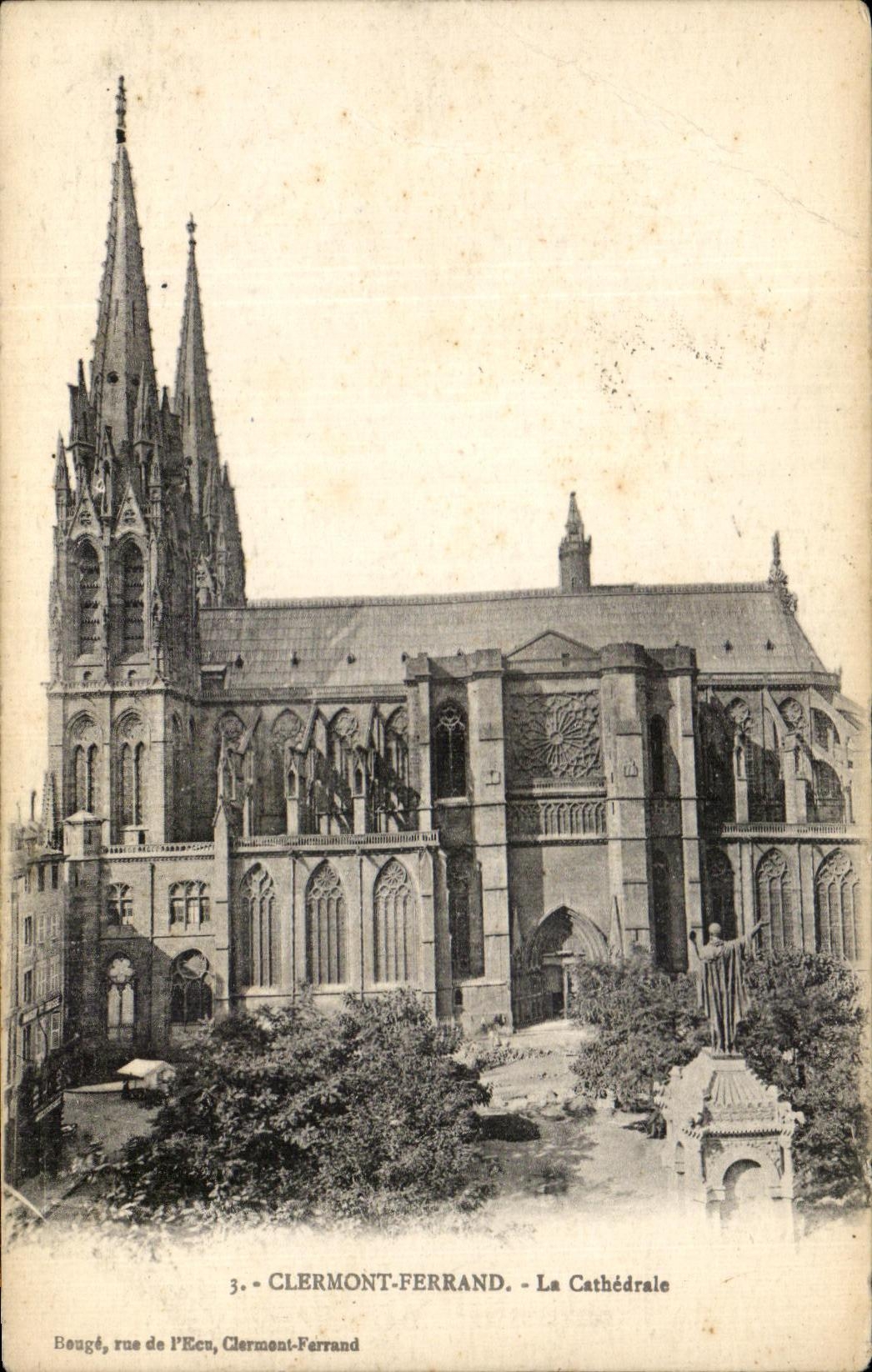 CPA Clermont Ferrand the Cathedral
