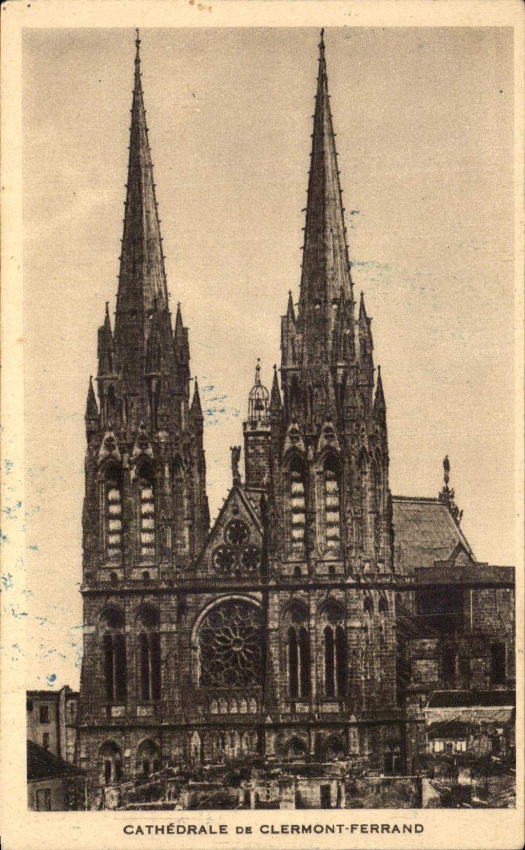 CPA Cathedral De Clermont Ferrand