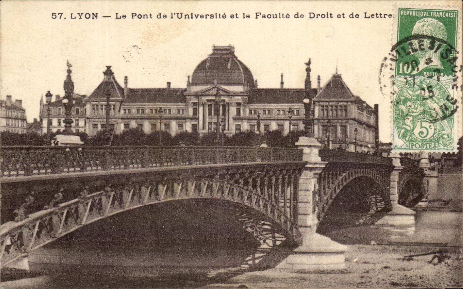 CPA Lyon the Bridge of the University and the Letter and Faculty of Law