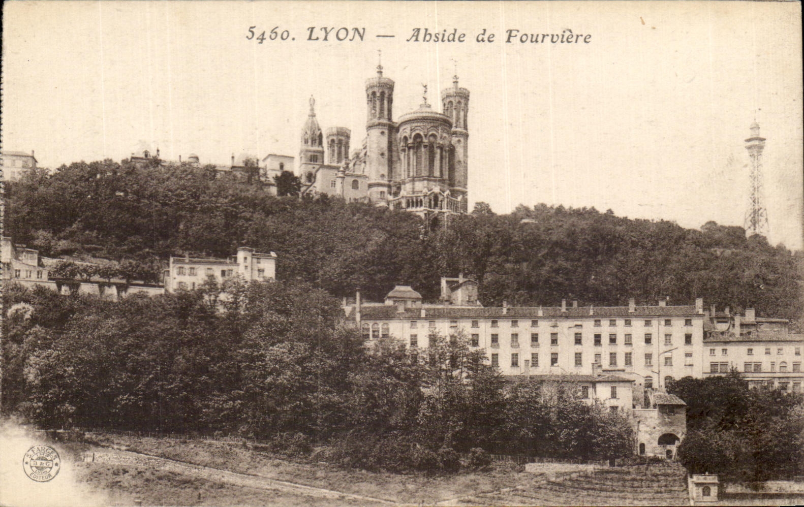 CPA Lyon Apse De Fourviere