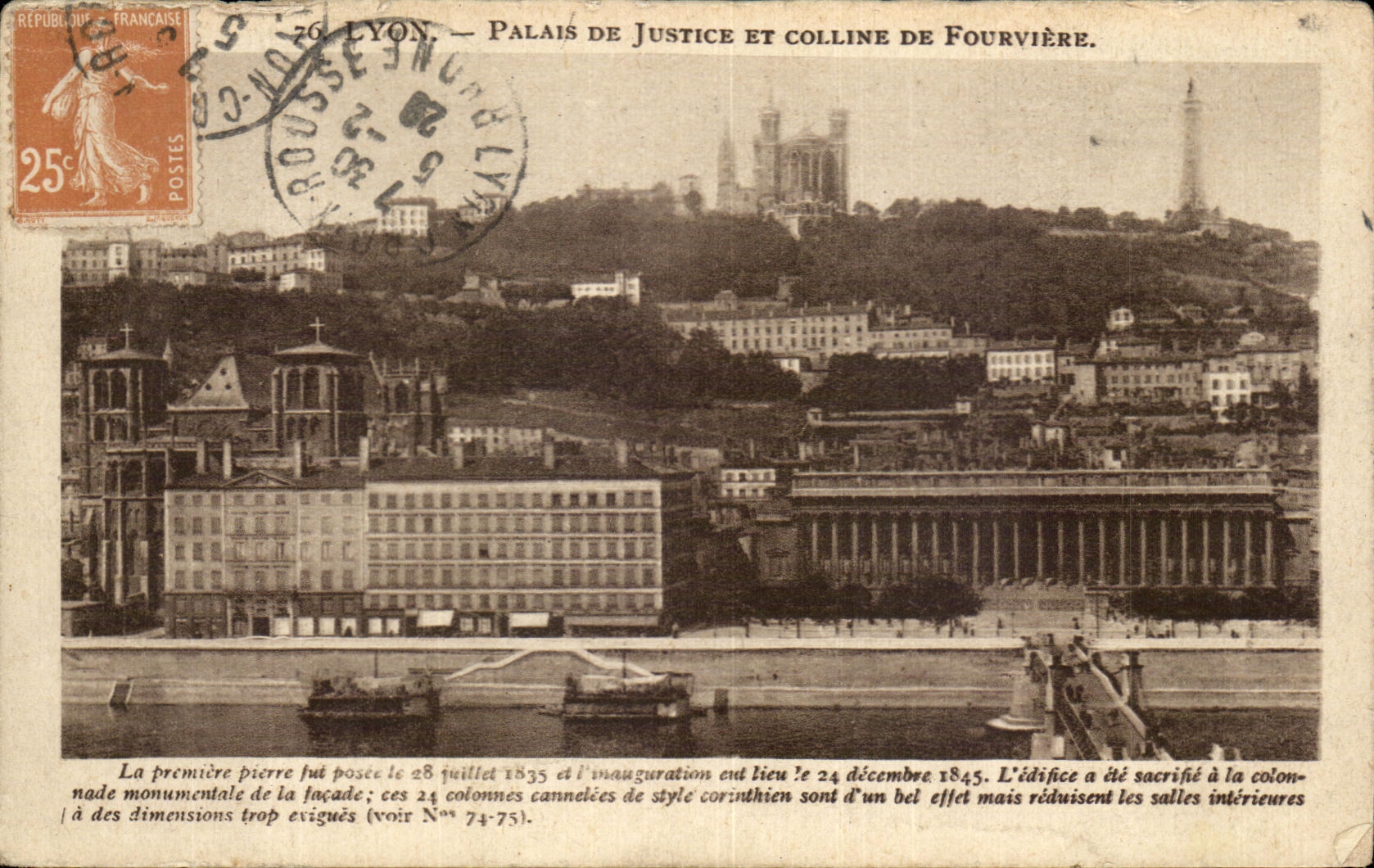 CPA Lyon Law courts And Hill De Fourviere