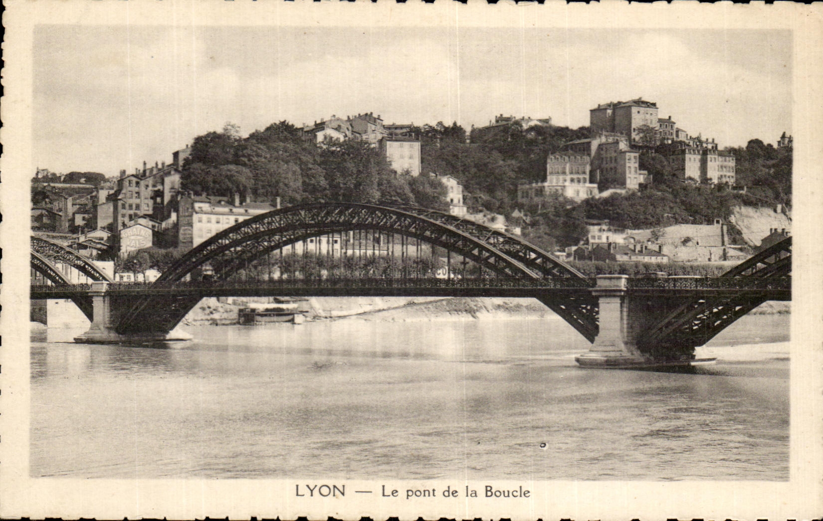 CPA Lyon the Bridge Of the Loop