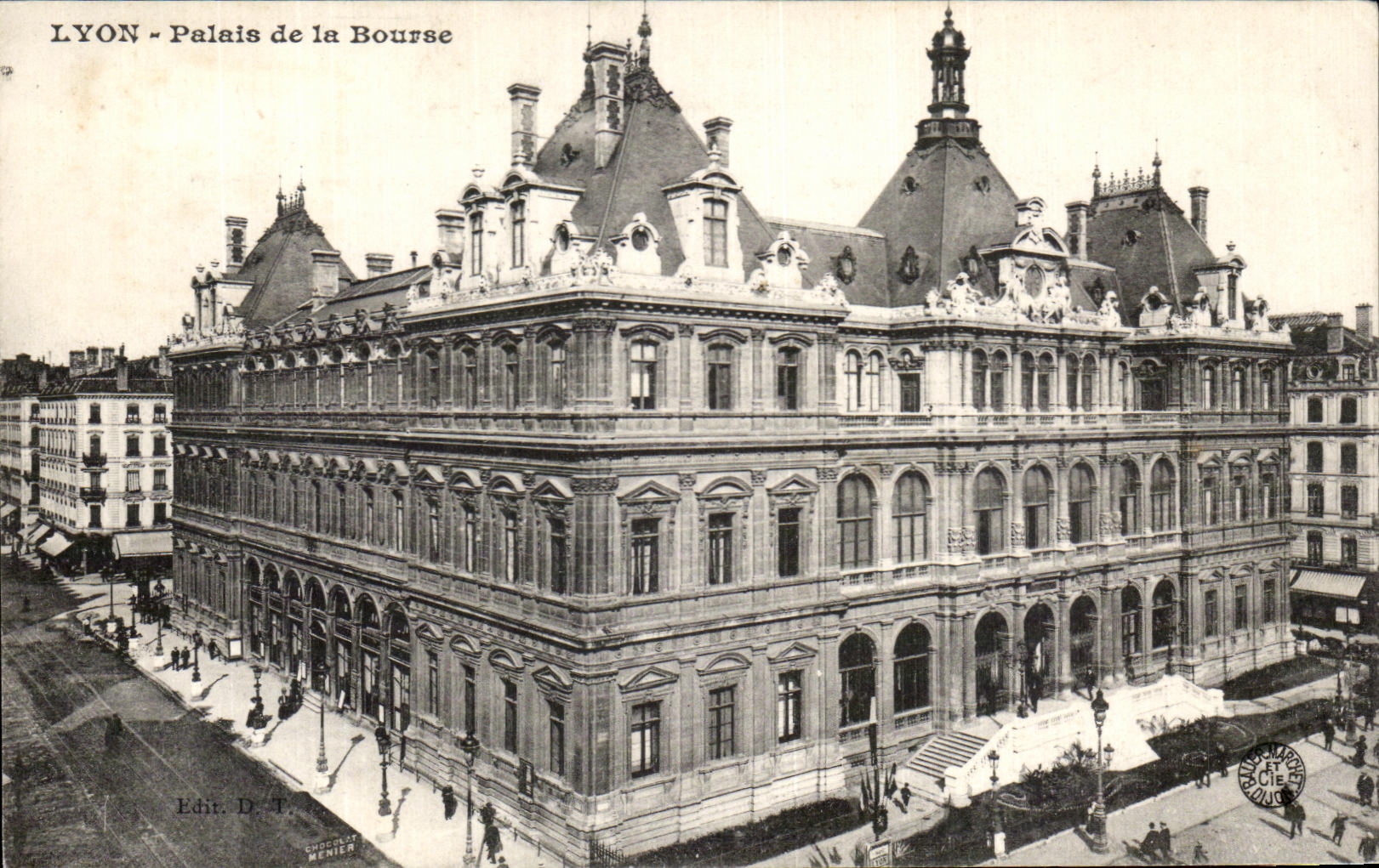 CPA Lyon Palate Of the Stock Exchange