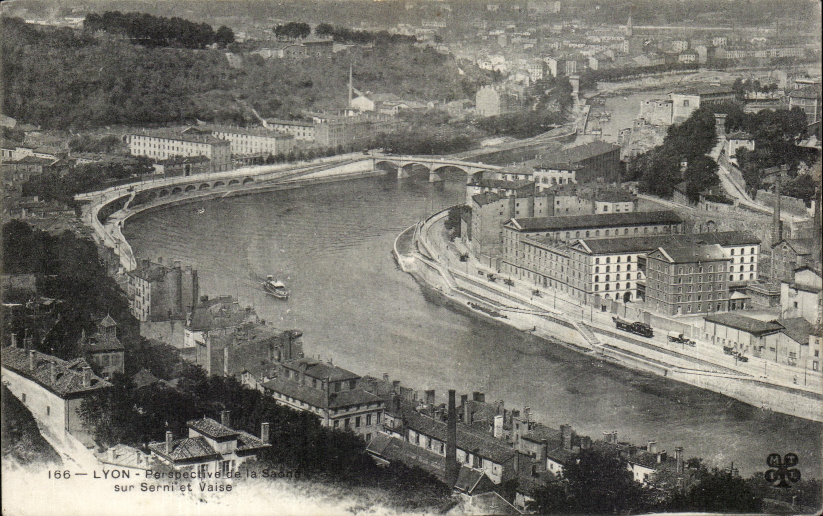 CPA Lyon View of the Saone