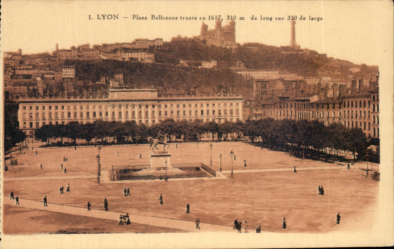 CPA Lyon Places Bellecour